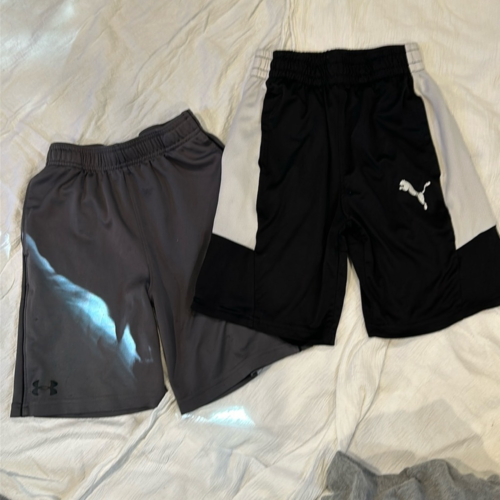 Boys Under Armour / Puma shorts!